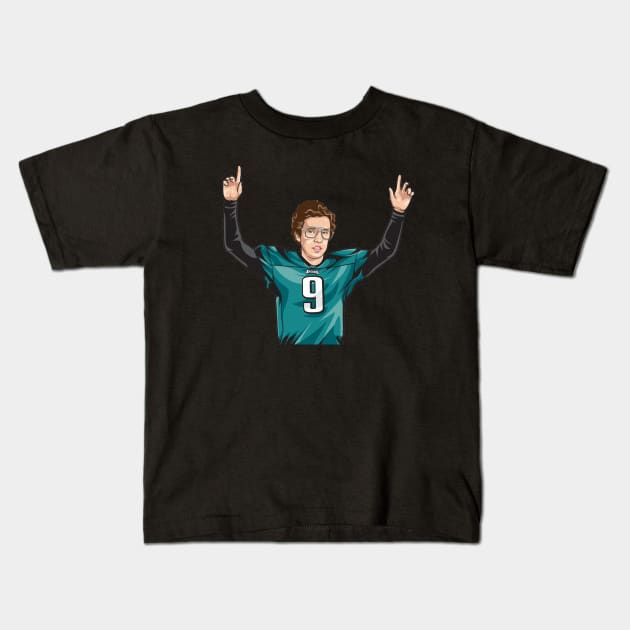 Foles to the Bowl Kids T-Shirt by Tailgate Team Tees